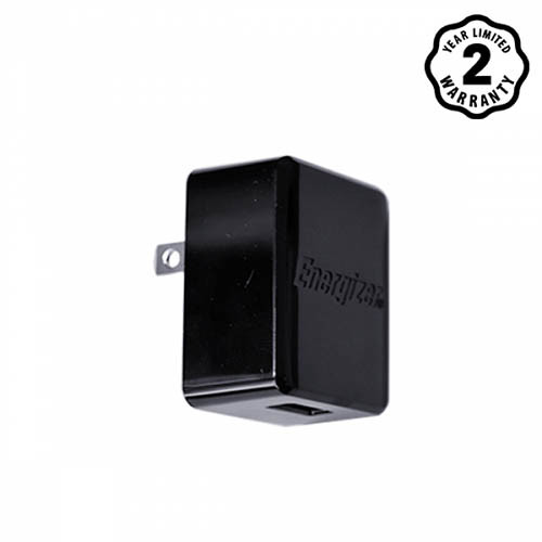 Sạc Energizer CL 1A 1USB | Black (Chính Hãng)