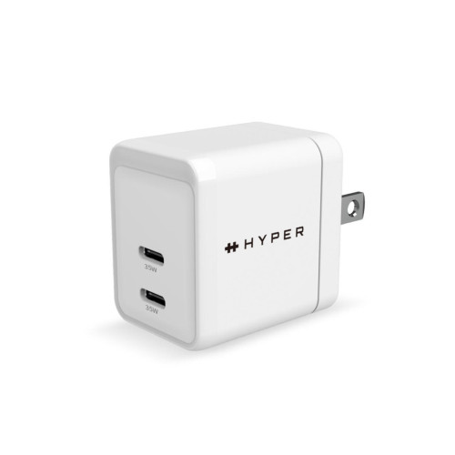 Sạc nhanh Hyper GaN II Dual USB-C PPS 33W/PD 35W (Chính Hãng) (HJG35NA)