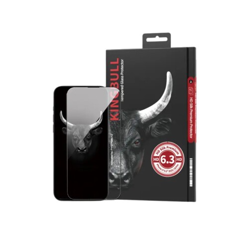 Kính Cường Lực Mipow Trong Suốt Kingbull HD Silk Premium iPhone 17 Pro (Chính hãng)