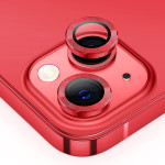 Lens camera Mipow Diamondshield chống va đập Matallic + Titanium Alloy for iPhone 14/ 14 Plus | Red (Chính Hãng)