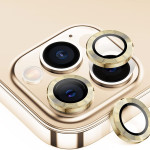 Lens camera Mipow Diamondshield chống va đập Matallic + Titanium Alloy for iPhone 14 Pro/ 14 Pro Max | Gold (Chính Hãng)