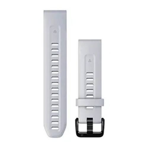 Dây đồng hồ Garmin QuickFit 20 | Whitestone/Silicone (Chính Hãng) (010-13102-23)