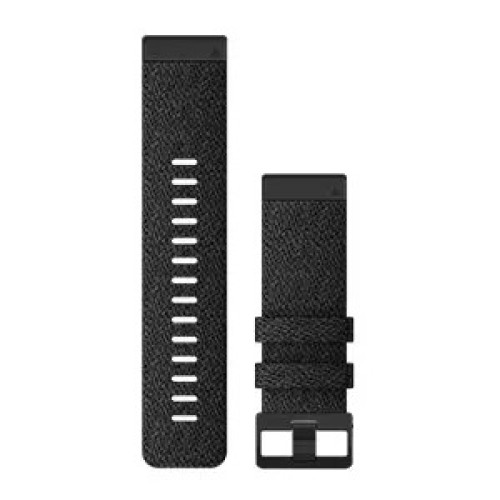 Dây đồng hồ Garmin QuickFit 26 | Black/Nylon (Chính Hãng) (010-12864-17)