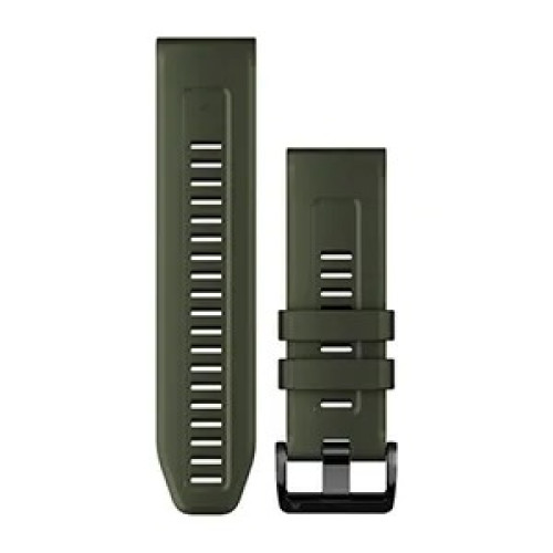 Dây đồng hồ Garmin QuickFit 26 | Moss Green/Silicone (Chính Hãng) (010-13117-23)