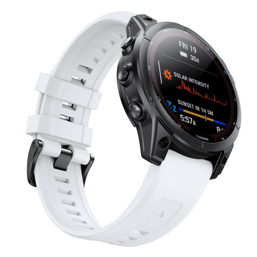Dây đeo Garmin QuickFit 22mm Silicon | White
