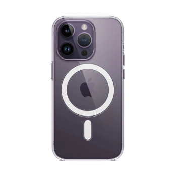 Ốp lưng iPhone 14 Pro Max Apple Silicone Case hỗ trợ sạc MagSafe Clear (Chính Hãng)