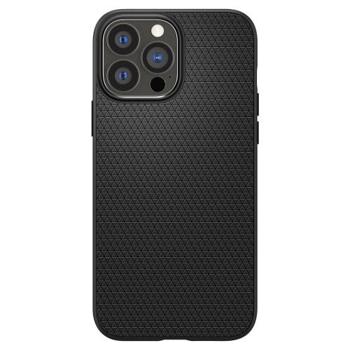 Ốp lưng Spigen Liquid Air for iPhone 14 Pro Max | Matte Black (Chính Hãng) (ACS04813)