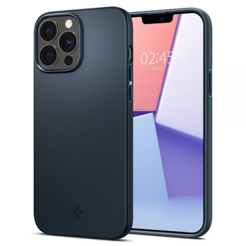 Ốp lưng Spigen Thin Fit for iPhone 14 Pro Max | Metal Slate (Chính Hãng) (ACS04768)