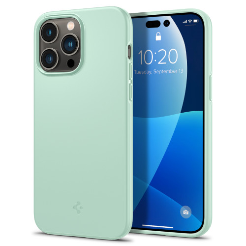 Ốp lưng Spigen Thin Fit for iPhone 14 Pro Max | Apple Mint (Chính Hãng)