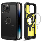 Ốp lưng Spigen Tough Armor MagFit for iPhone 14 Pro Max | Black (Chính Hãng) (ACS04840)