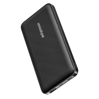 Sạc dự phòng Innostyle Powermax 10000mAh PD/QC3.0 20W | Black (Chính Hãng) (IP20PDBLK)