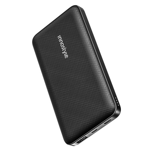 Sạc dự phòng Innostyle Powermax 10000mAh PD/QC3.0 20W | Black (Chính Hãng) (IP20PDBLK)