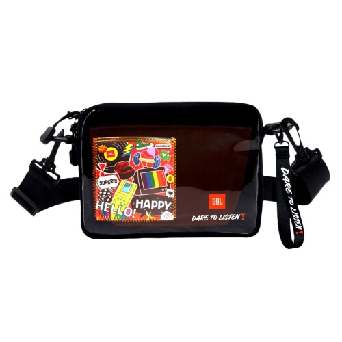 Túi đeo chéo JBL&SGS kèm bộ huy hiệu cài JBL - QT