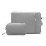 Túi chống sốc Tomtoc (USA) 360° Protective kèm túi phụ kiện for Macbook Pro 14” | Gray (Chính Hãng)