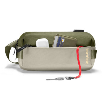 Túi đeo chéo Tomtoc (USA) Lightweight Sling Bag Green