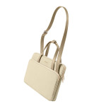 Túi đeo chéo Tomtoc Premium Theher Shoulder Bag MacBook 13”/14”, Ultrabook 13” | Khaki (Chính Hãng) (H22C1)