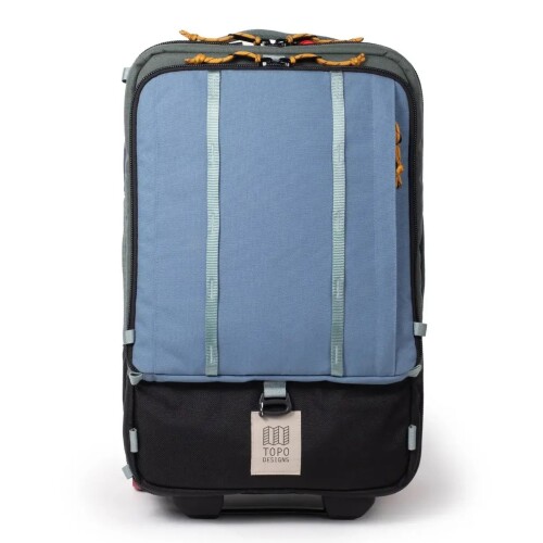 Vali hành lý TOPO DESIGNS (Corolado, USA) Global Travel Bag Roller | Stone Blue/Forest (Chính hãng)