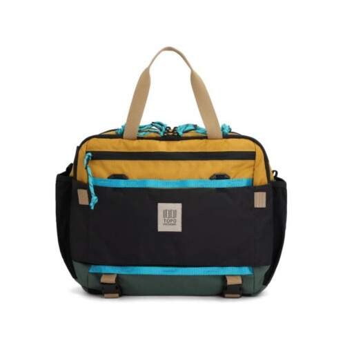 Túi xách TOPO DESIGNS (Corolado, USA) Mountain Cross Bag 17L/Laptop 15/16" | Mustard/Forest (Chính hãng)