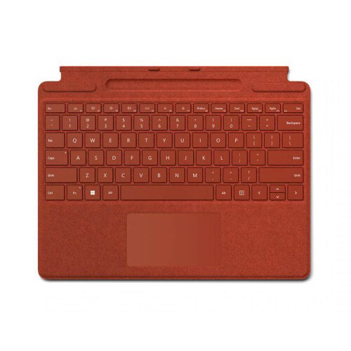 Bàn phím Alcantara Surface Pro 9/Pro 8/Pro X Signature | Red (Chính Hãng)