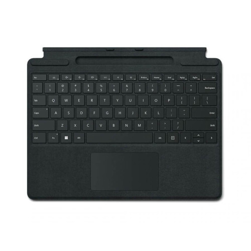 Bàn phím Alcantara Surface Pro 9/Pro 8/Pro X Signature | Black (Chính Hãng)