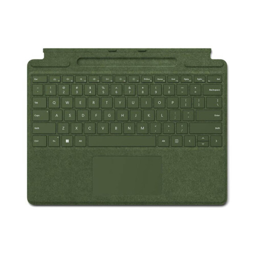 Bàn phím Alcantara Surface Pro 9/Pro 8/Pro X Signature | Forest Green (Chính Hãng)