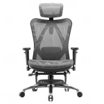Ghế công thái học Sihoo M57B | Black/Gray (Chính Hãng)