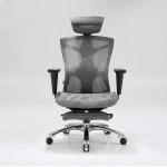 Ghế công thái học Sihoo V1 + Gác chân | Gray (Chính Hãng)