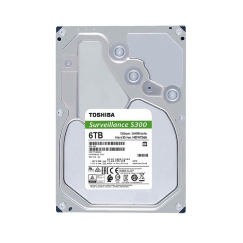 Ổ cứng Toshiba 6TB 3.5'' Surveillance S300 (Chính Hãng)
