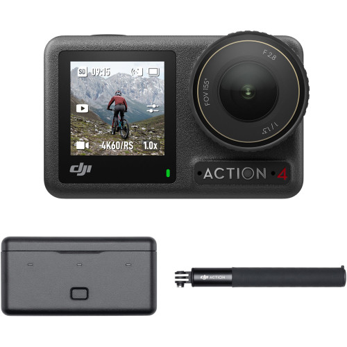 DJI Osmo Action 4 | Adventure Combo (Chính hãng)