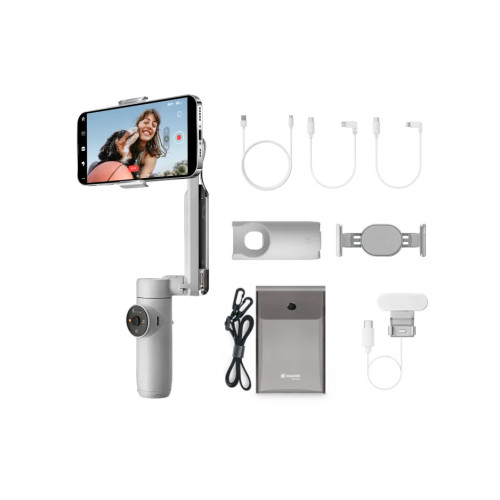 Gimbal Insta360 Flow Creator Kit | Stone Gray (Chính hãng)