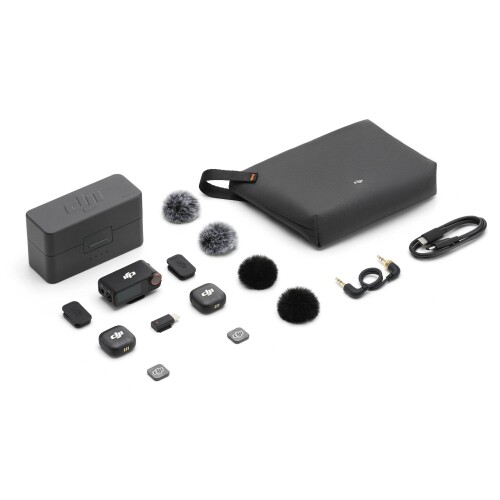 Microphone DJI Mic 3 | 2 TX + 1 RX + Charging Case (Chính hãng)