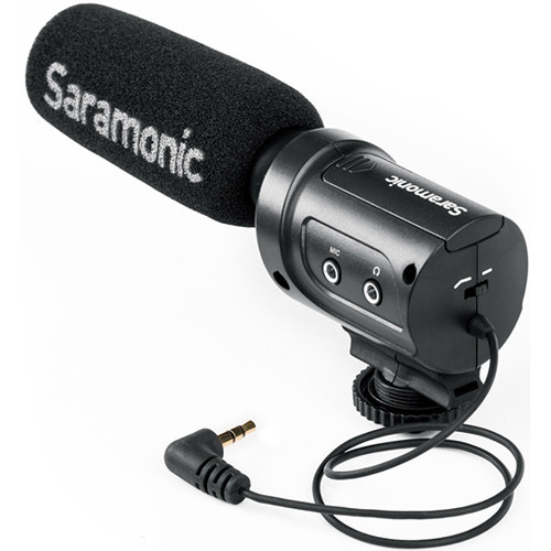 Microphone Saramonic SR-M3 (Chính Hãng)