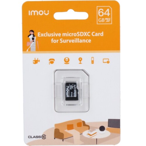 Thẻ nhớ Micro SD 64Gb Imou ST2-64-S1