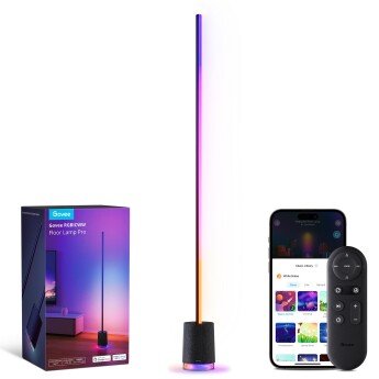 Govee RGBICWW Floor Lamp with Speaker | Black