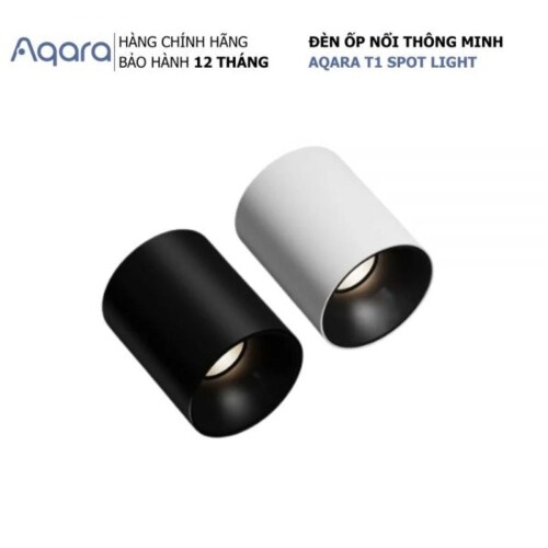 Đèn Spotlight Aqara gắn nổi Surface T1 góc nhìn 24° | Black MZSD11LM (Quốc tế)