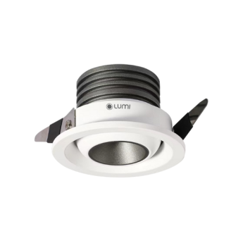 Đèn Lumi Mini Spotlight âm tủ 3w, chỉnh hướng LM-MRS3W/45-1A25