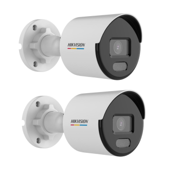 Trọn Bộ 4 Camera IP Hikvision ColorVu 2MP Màu Ban Đêm - Tích hợp Micro