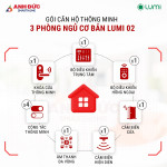 Gói Căn Hộ Thông Minh 3 Phòng Ngủ Cơ Bản Lumi 02