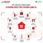 Gói Căn Hộ Thông Minh 3 Phòng Ngủ Tiêu Chuẩn Lumi 01