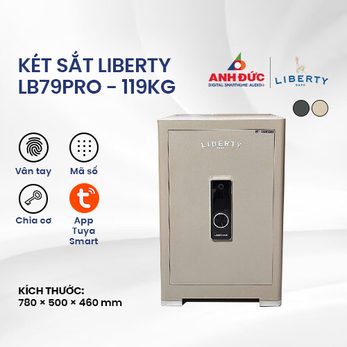Két sắt thông minh Liberty LB79PRO - 119kg | Gold