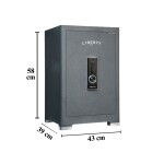 Két sắt thông minh Liberty LB58PRO - 73kg | Gray