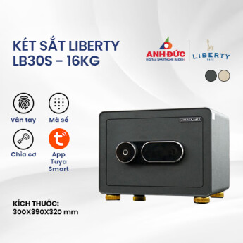 Két sắt thông minh Liberty LB30S - 16kg | Gray