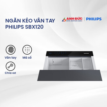 Ngăn kéo vân tay Philips SBX120
