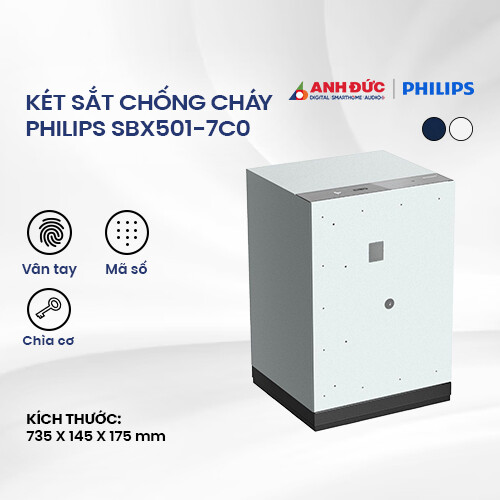 Két sắt âm tường Philips SBX330