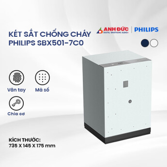 Két sắt âm tường Philips SBX330