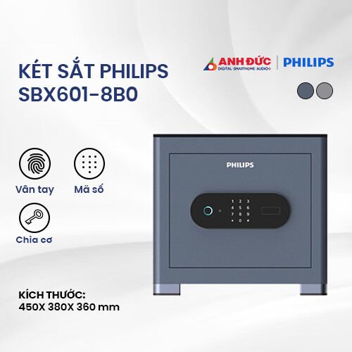 Két sắt PhiLips SBX601-4B0 | Blue