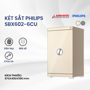 Két sắt Philips SBX602-6CU | Gold