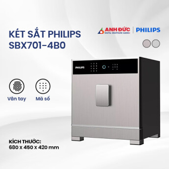 Két sắt Philips SBX701-4B0 | Silver