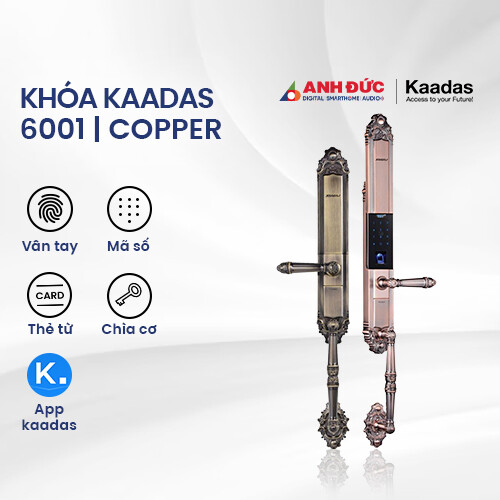 Khóa Kaadas 6001 | Copper