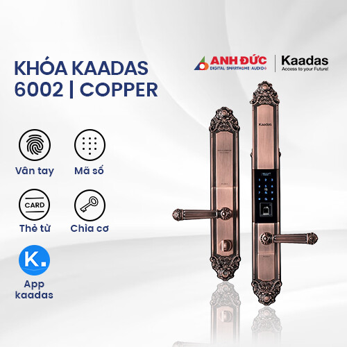 Khóa Kaadas 6002 | Copper